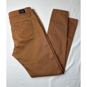 YMI Women Low RIse Super Skinny Foxy Jeans Size 10 Tan Brown Y2K Classic Stretch